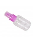 Color aleatorio 30ml plástico trasparente cuerpo agua rociador de perfume recargable esencial botella con bomba de aceite