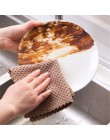 Cocina Anti-grasa trapo de limpieza eficiente Super absorbente paño de limpieza de microfibra plato de lavado del hogar Toalla d