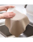 Cocina Anti-grasa trapo de limpieza eficiente Super absorbente paño de limpieza de microfibra plato de lavado del hogar Toalla d