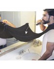 120x80cm impermeable paño Floral hombre barba baño Barba Negra delantal afeitado para el cabello delantal para hombre protección