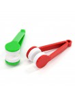 Cepillo para gafas limpiador de microfibras para gafas de dos lados limpiador de Color aleatorio