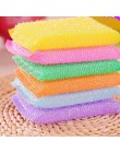 Cocina antiadherente almohadilla para fregar aceite trapo de limpieza para lavar paño toalla cepillo paño de tazón esponja 4 Uds