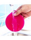 Nuevo cepillo Universal de silicona Gel tazón de lavado pinceles multiusos antibacterianos Smart Sponge Cleaning Dish herramient