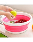 1 Uds. Cubo plegable lavabos plegables portátiles herramienta de lavado de coches lavabo de frutas vegetales materiales de limpi