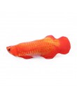 Peluche creativo de carpa en 3D juguete de gato con forma de pez lindo juguete de simulación de pez juguete para mascotas regalo