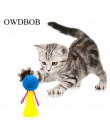 OWDBOB 2 unids/set salto divertido juguete para gato mascota juguete para rebote cachorro gatito juguetes para jugar pelotas de 