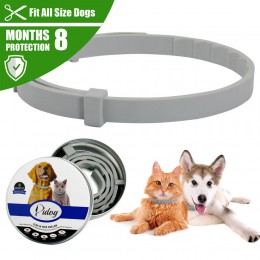 Nuevo perro mascota Collar Anti pulgas mosquitos y garrapatas al aire libre Collar ajustable para mascota accesorios para gato p