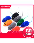 1 Uds. De piel de conejo falso ratón mascota gato juguetes Mini divertidos juguetes para gatos gatito 13X6X3CM