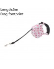 3 m/5 m Durable mascotas perro correa de Nylon extensible cachorro caminar perro lleva cinta retráctil reflectante correas de pe