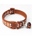 Etiqueta de identificación personalizada para collares de perro con arnés collar de perro de cuero PU collares ajustables para l
