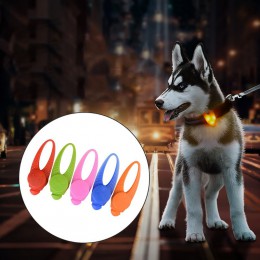 Hoomall collares para mascotas colgante LED Collar de perro con las luces LED de colores Collar de cuello para perros, gatos, De