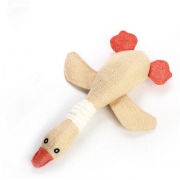 2019 nuevos juguetes lindos de peluche squeak mascota Lobo conejo animal de peluche perro de juguete para masticar con chirrido 