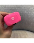 Juguete para perro mascota para masticar con chirrido de goma Rosa juguetes en forma de paleta para gatos cachorros bebés perros