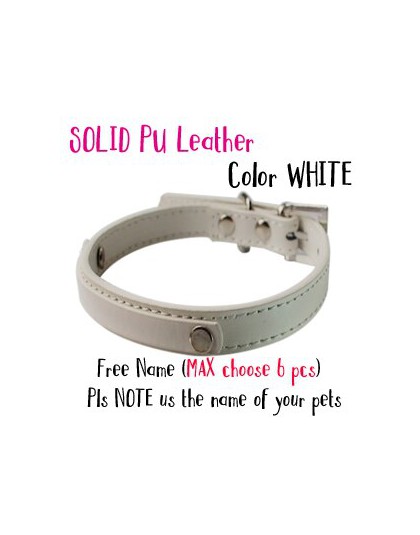 5 colores DIY nombre collares de perro cuero personalizado Pet Cat collares con letras de diamantes de imitación cachorro cuello
