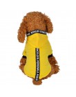 De moda Sudadera con capucha para perro mascotas ropa para perros ropa de suéter de perro, para mascota Mono para perros abrigo 