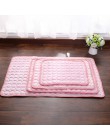 Mascotas alfombra refrescante para verano 3 tamaños Pet almohadilla de hielo fresco de seda fría a prueba de humedad sofá estera
