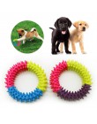 Juguete de goma interactiva para mascotas, juguete de mordedura molar, masaje dental duradero, juguetes de limpieza para perros,