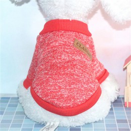 Ropa para perros invierno suave con capucha ropa de Chihuahua ropa caliente para perros ropa de invierno para perros pequeños ab