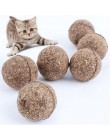 Juguete de gato hierba gatera natural tratar pelota Favor persecución en casa juguetes para mascotas seguro para la salud 100% t