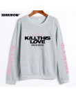 XUANSHOW Unisex amantes ropa coreana BLACKPINK matar a este álbum de amor letras Sudadera Hombre Mujer Jersey Mujer