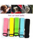 Perro mascota cinturón de seguridad de asiento de coche de sujeción ajustable plomo correa de viaje cinturón de seguridad Envío 