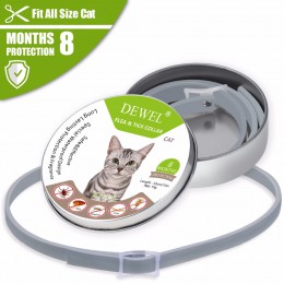 Verano anti-insecto collar gato mascotas anti pulgas mosquitos garrapatas impermeable collar para gato Flea Collar para perro pe
