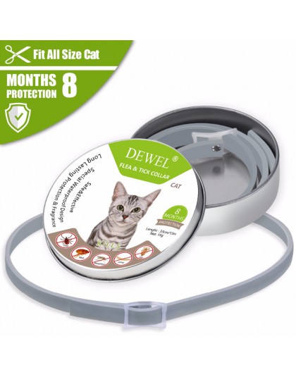 Verano anti-insecto collar gato mascotas anti pulgas mosquitos garrapatas impermeable collar para gato Flea Collar para perro pe