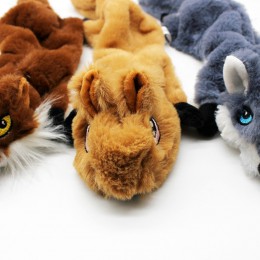 Lindos juguetes de peluche chirriante para masticable para perros chirriante para mascotas chirriante juguete en forma de animal