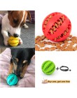 Juguetes para perros y mascotas pelota de goteo de goma elástica gato perro juguete interactivo mascota gato perro masticar jugu