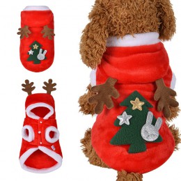 Navidad perro ropa para perros pequeños disfraz de Santa para Pug Chihuahua Yorkshire ropa para gato mascota chaqueta abrigo dis