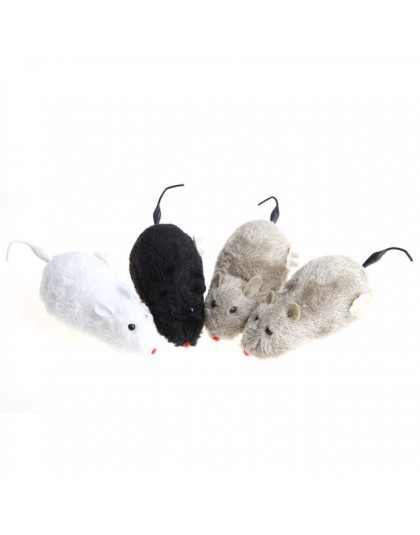 Juguete RC mecanismo de bobinado inalámbrico ratón gato juguete para gato perro mascota para trucos o jugar juguete de felpa rat