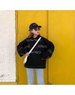 Sudadera con capucha con estampado de letras Harajuku sudadera holgada de manga larga Ulzzang para mujer