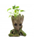 Pote de flor bebé maceta de Groot de figuras de acción de hombre-árbol modelo juguete para porta bolígrafos para niños creativos