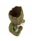 Pote de flor bebé maceta de Groot de figuras de acción de hombre-árbol modelo juguete para porta bolígrafos para niños creativos