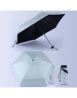 Mini paraguas de bolsillo protección solar moda plegable paraguas de lluvia regalo femenino niñas Anti-UV impermeable paraguas d