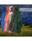 3 en 1 mochila con chubasquero cubierta de lluvia capucha de senderismo ciclismo cubierta de lluvia Poncho impermeable tienda de