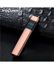 2019 Mini doble encendedor de arco de plasma Plaza encendedor eléctrico cigarrillo USB recargable encendedores fumar a prueba de