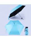Mini paraguas de bolsillo protección solar moda plegable paraguas de lluvia regalo femenino niñas Anti-UV impermeable paraguas d