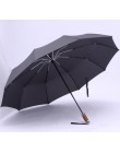 Marca genuina paraguas plegable grande lluvia 1,2 metros hombres de negocios paraguas automáticos a prueba de viento sombrilla p