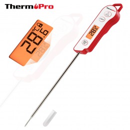 Termopro TP15 termómetro de Cocina Digital impermeable para cocinar carne barbacoa agua horno sonda termómetro con pantalla retr