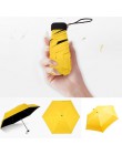 Paraguas sol lluvia mujeres plana paraguas ligero Parasol plegable paraguas Mini paraguas tamaño pequeño fácil de almacenar para