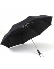 Paraguas plegable grande de marca genuina de 1,2 metros de lluvia para hombres de negocios Paraguas automático Parasol masculino