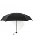 Pequeño paraguas plegable de moda lluvia mujeres hombres Mini Parasol de bolsillo Anti-UV impermeable paraguas de viaje portátil