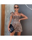 Macheda mujer moda Slim Zebra Print vestido sin mangas ajustable Spaghetti Strap Bodycon Casual Vestidos 2019 nuevo