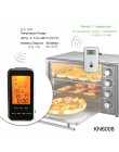 Termómetro Digital para barbacoa, horno de cocina inalámbrico, parrilla para cocinar, termómetro de carne para ahumados, con ala