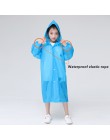 Keconutbear moda EVA niños impermeable abrigo de lluvia grueso impermeable niños transparente Tour impermeable traje de lluvia