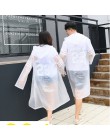 Chubasquero para amantes moda pareja chubasquero EVA para hombres impermeable transparente para mujeres chubasquero para adultos