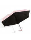 Nueva llegada Mini paraguas niños a prueba de viento colorido paraguas de bolsillo lluvia mujeres Anti UV Sun Protection Parasol