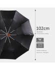 Parasol de sol automático para hombres de negocios con mango de madera 10K paraguas plegables de aluminio protector solar Anti U
