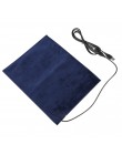 24x30cm 5V2A USB almohadilla calefactora de tela eléctrica elemento calefactor para ropa asiento mascota calentador 45 grados